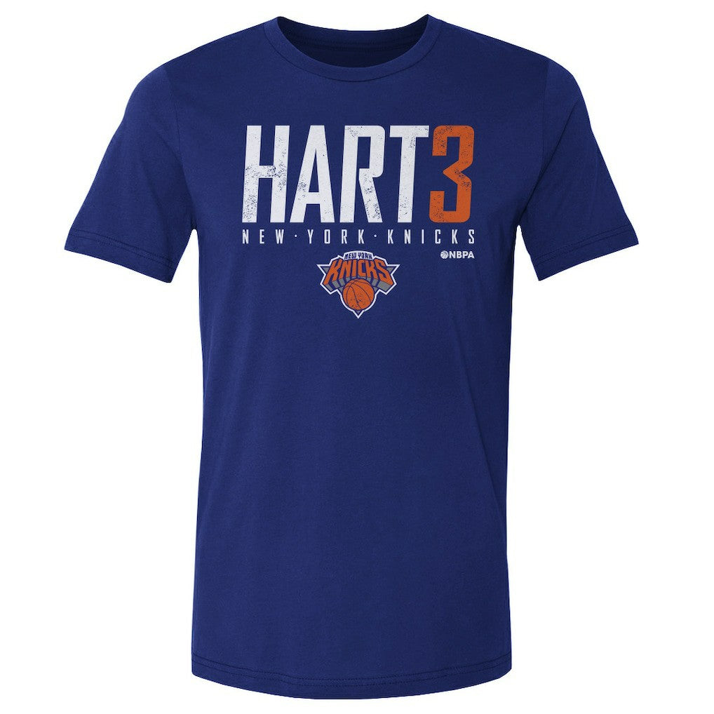 Josh Hart New York Knicks 500 Level Elite Player T-Shirt Royal