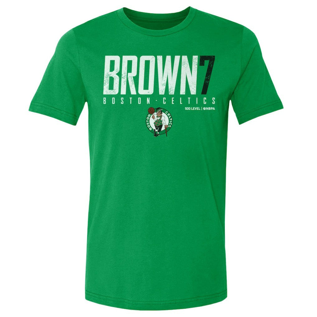 Jaylen Brown Boston Celtics 500 Level Elite Player T-Shirt Kelly Green