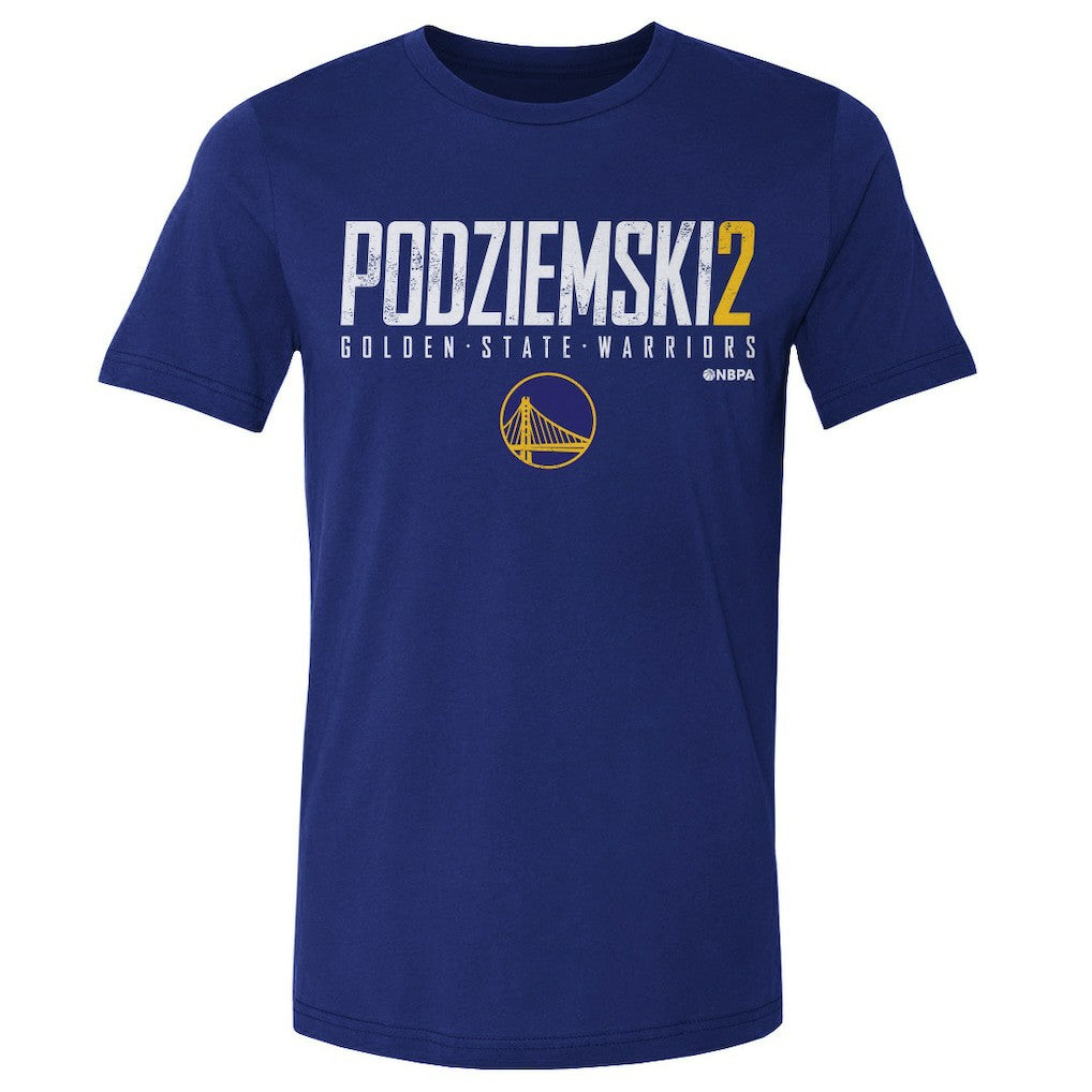 Brandin Podziemski Golden State Warriors 500 Level Elite Player T-Shirt Royal