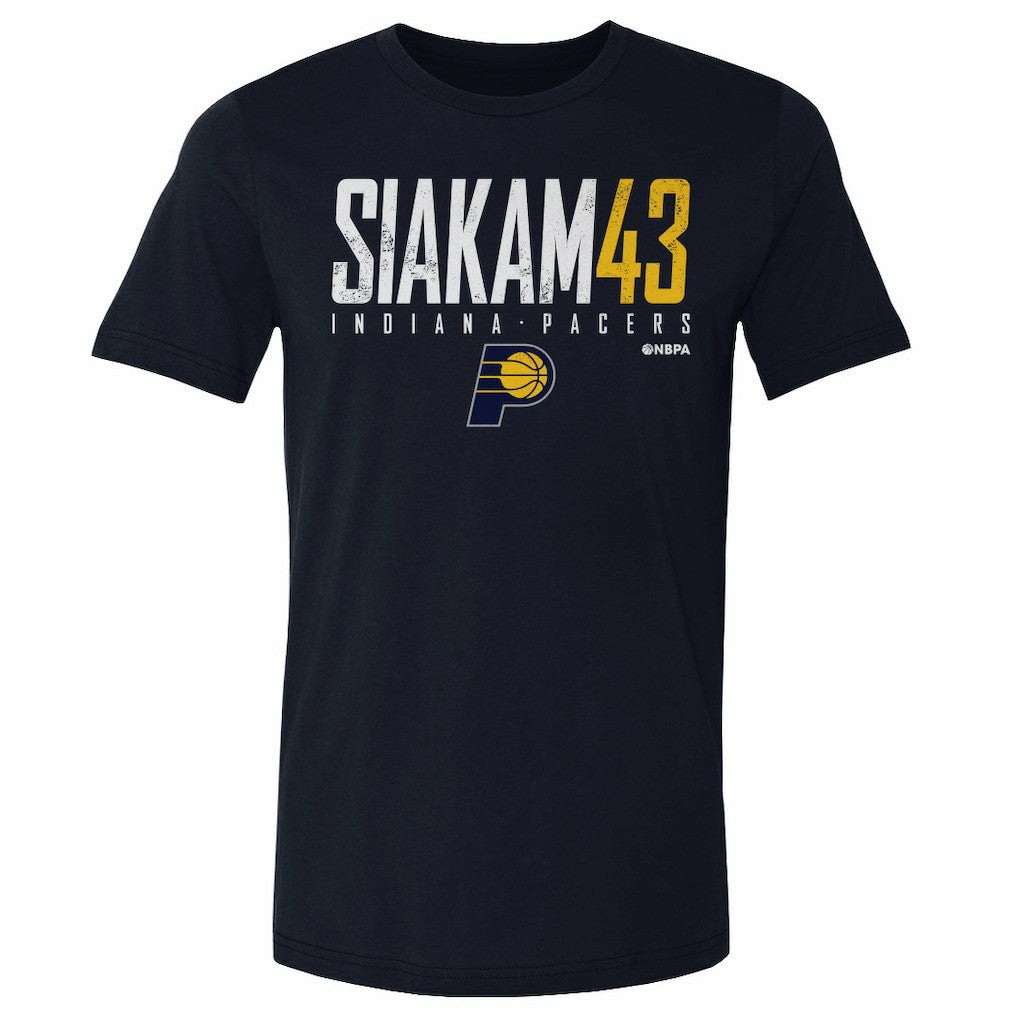 Pascal Siakam Indiana Pacers 500 Level Elite Player T-Shirt Navy