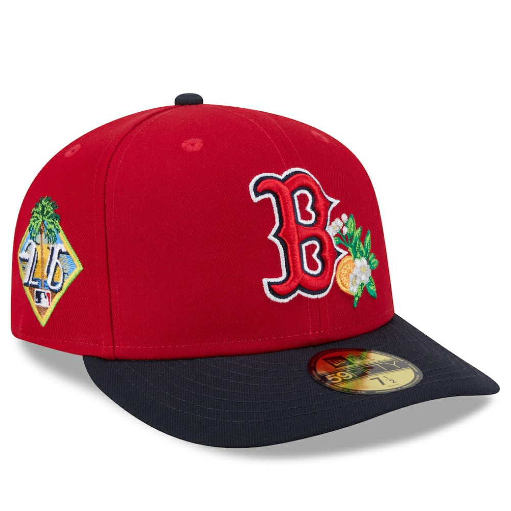 Boston Red Sox New Era 2026 Spring Training 59FIFTY Fitted Hat - Red/Navy Hats