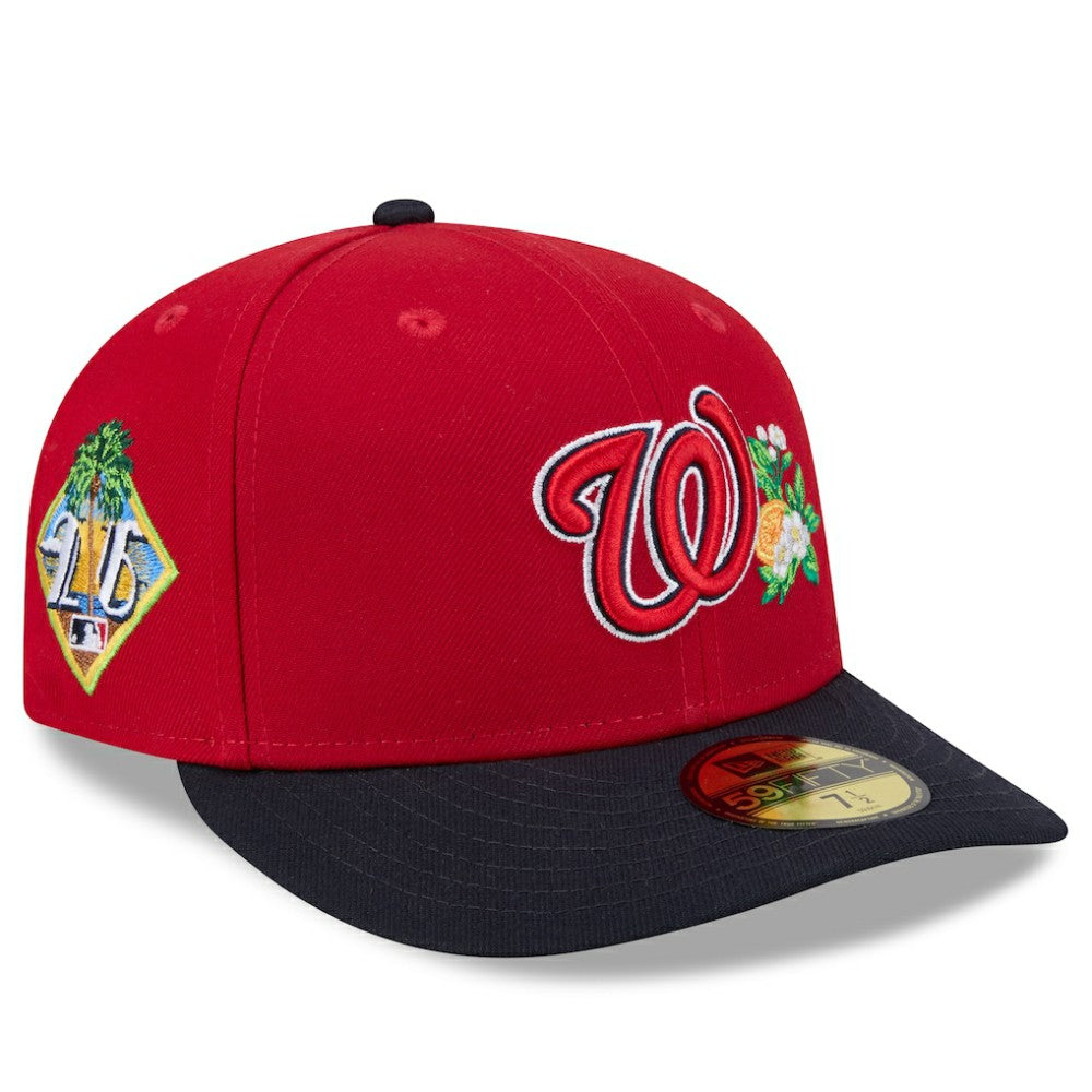 Washington Nationals New Era 2026 Spring Training 59FIFTY Fitted Hat - Red/Navy Hats