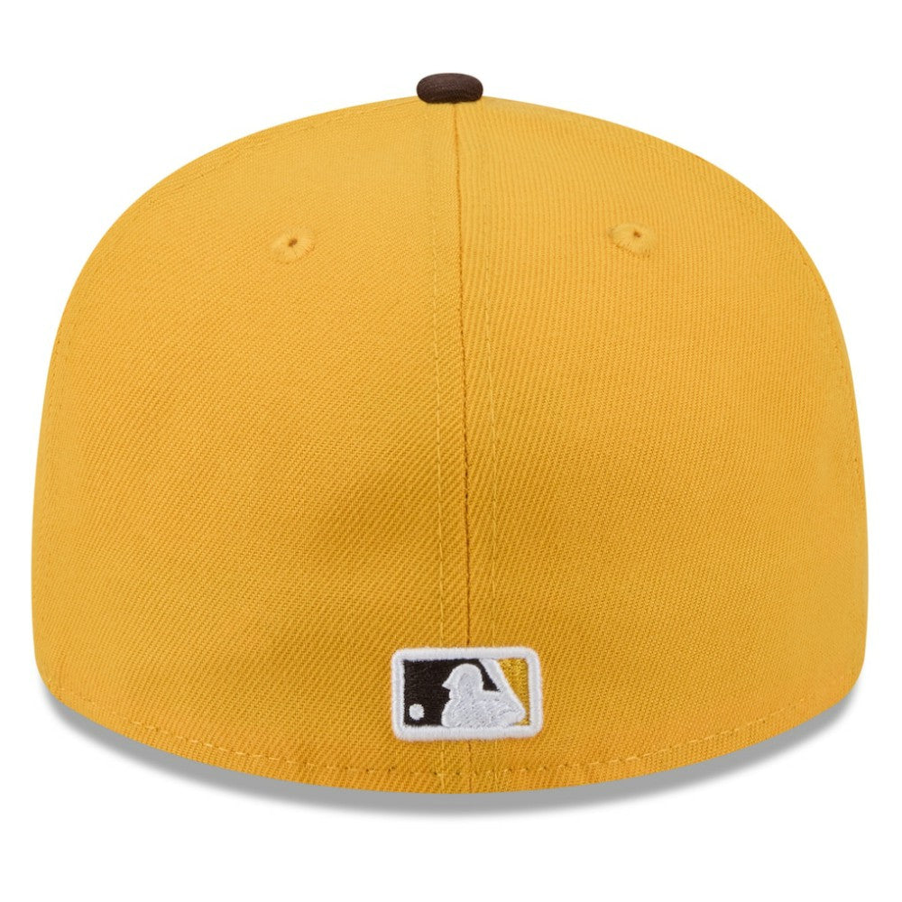 San Diego Padres New Era 2026 Spring Training 59FIFTY Fitted Hat - Gold/Brown Hats