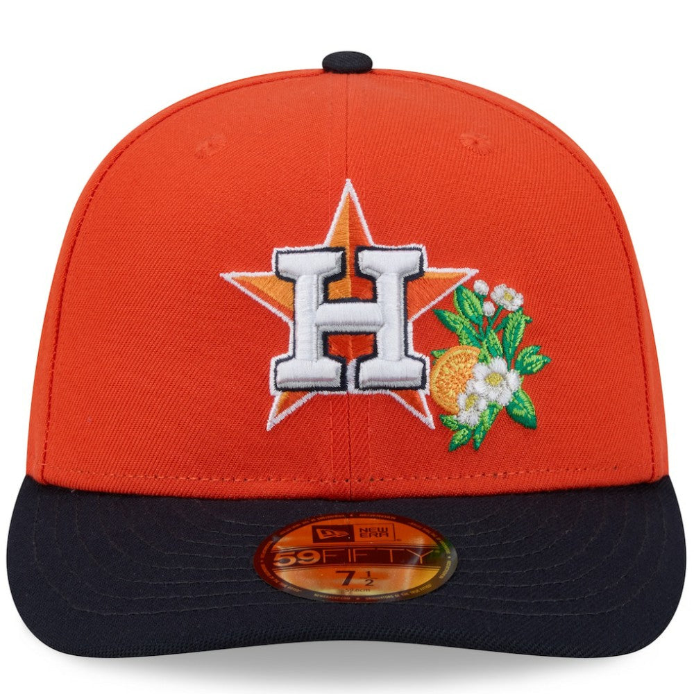 Houston Astros New Era 2026 Spring Training 59FIFTY Fitted Hat - Orange/Navy Hats