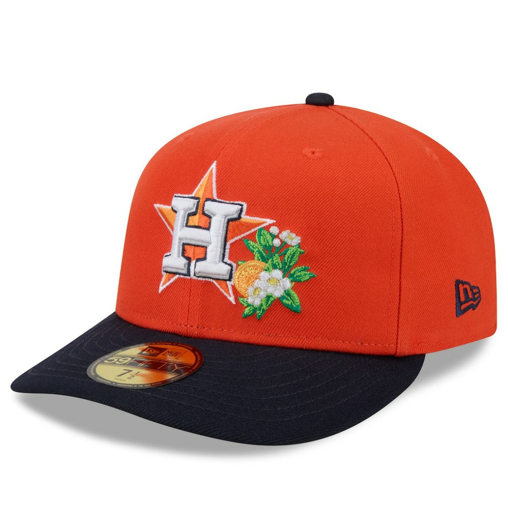 Houston Astros New Era 2026 Spring Training 59FIFTY Fitted Hat - Orange/Navy Hats