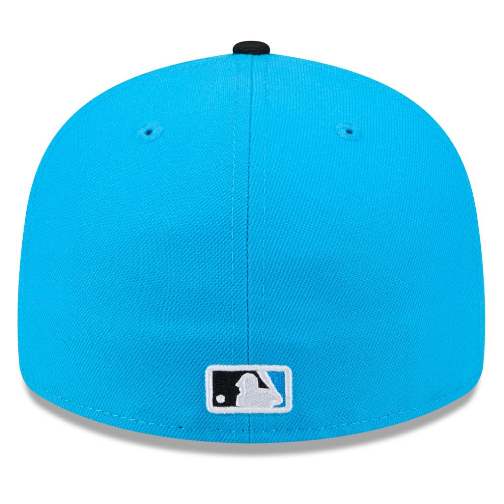 Miami Marlins New Era 2026 Spring Training 59FIFTY Fitted Hat - Blue/Black Hats