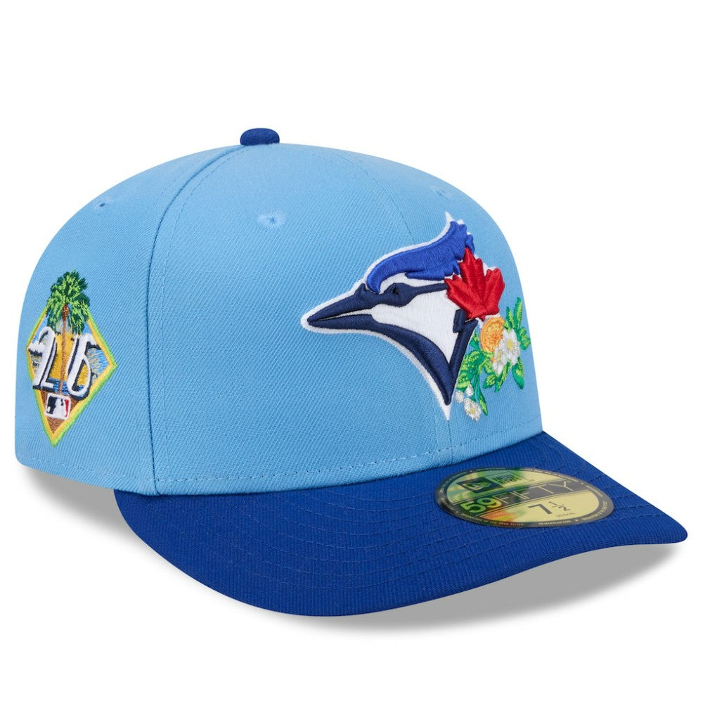 Toronto Blue Jays New Era 2026 Spring Training 59FIFTY Fitted Hat - Powder Blue/Royal Hats
