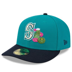 Seattle Mariners New Era 2026 Spring Training 59FIFTY Fitted Hat - Teal/Navy Hats