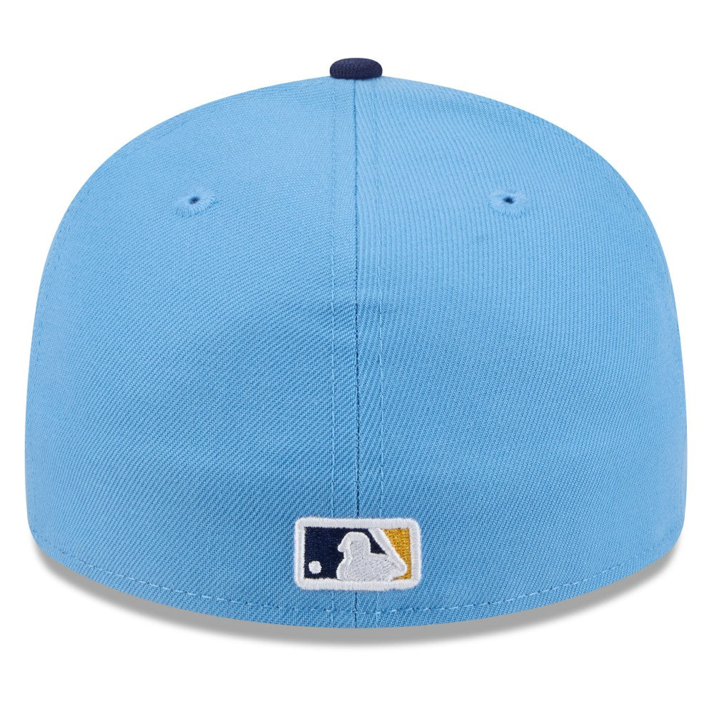 Milwaukee Brewers New Era 2026 Spring Training Low Profile 59FIFTY Fitted Hat - Light Blue/Navy Hats