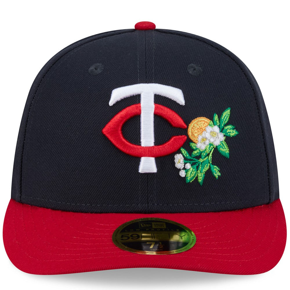 Minnesota Twins New Era 2026 Spring Training Low Profile 59FIFTY Fitted Hat - Navy/Red Hats