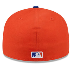 New York Mets New Era 2026 Spring Training Low Profile 59FIFTY Fitted Hat - Orange/Royal Hats