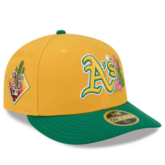 Athletics New Era 2026 Spring Training Low Profile 59FIFTY Fitted Hat - Gold/Green Hats