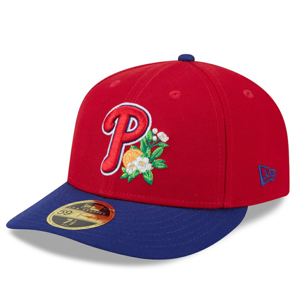 Philadelphia Phillies New Era 2026 Spring Training Low Profile 59FIFTY Fitted Hat - Red/Royal Hats