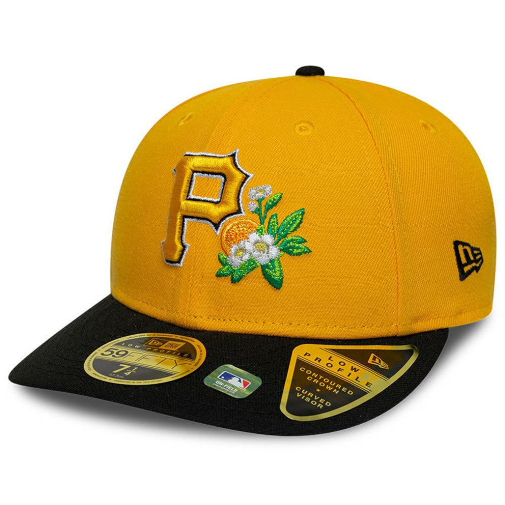 Pittsburgh Pirates New Era 2026 Spring Training Low Profile 59FIFTY Fitted Hat - Gold/Black Hats