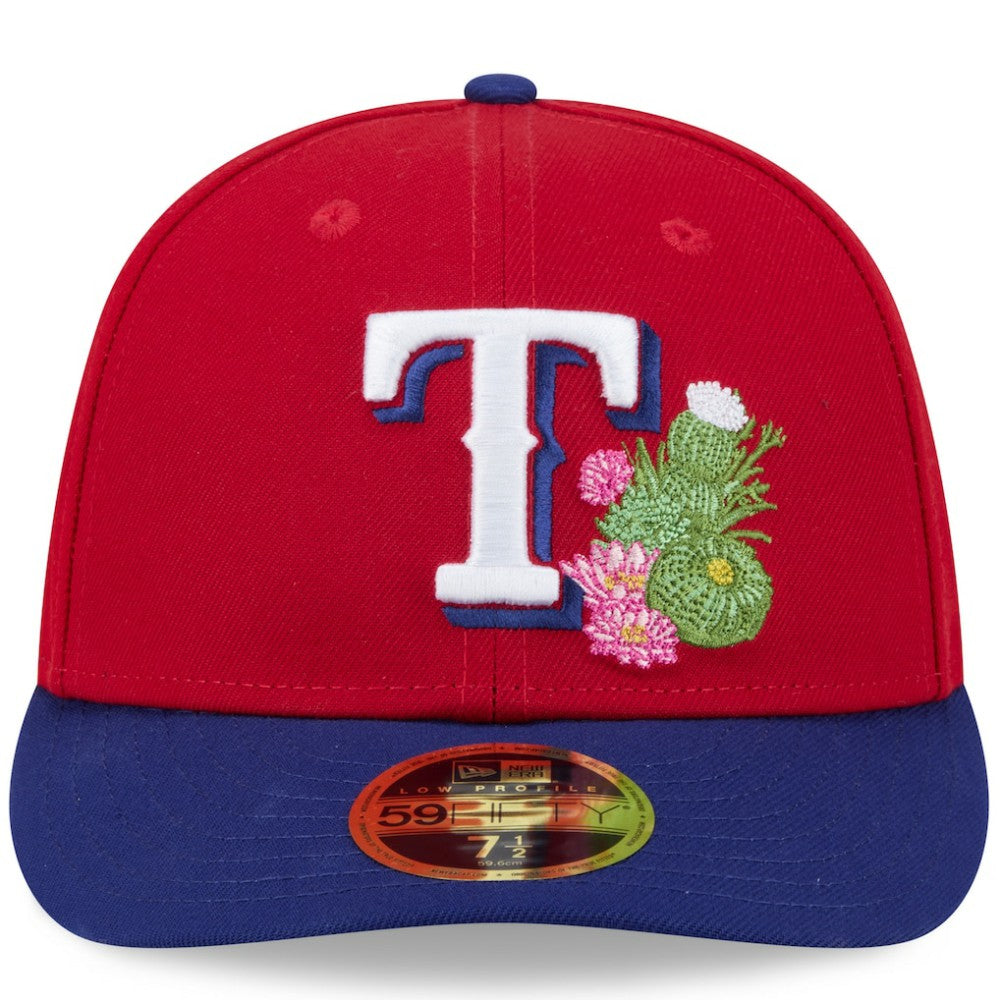 Texas Rangers New Era 2026 Spring Training Low Profile 59FIFTY Fitted Hat - Red/Royal Hats
