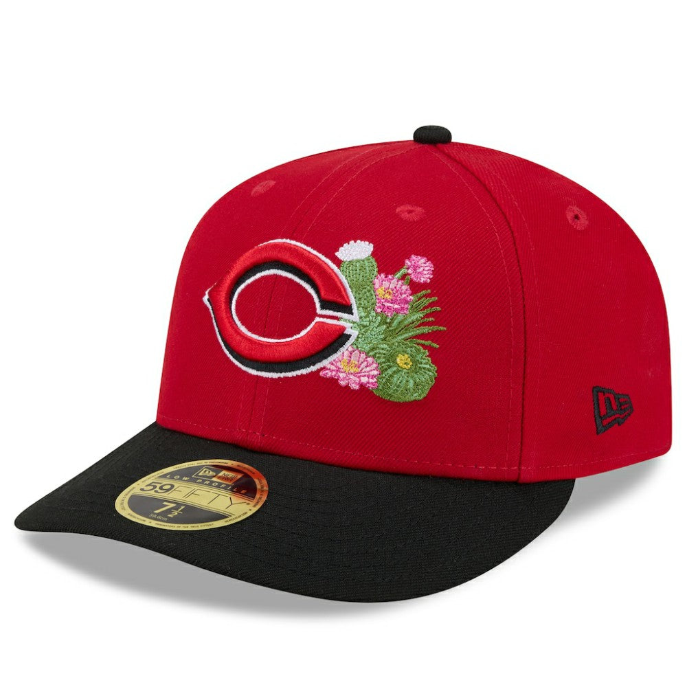 Cincinnati Reds New Era 2026 Spring Training Low Profile 59FIFTY Fitted Hat - Red/Black Hats