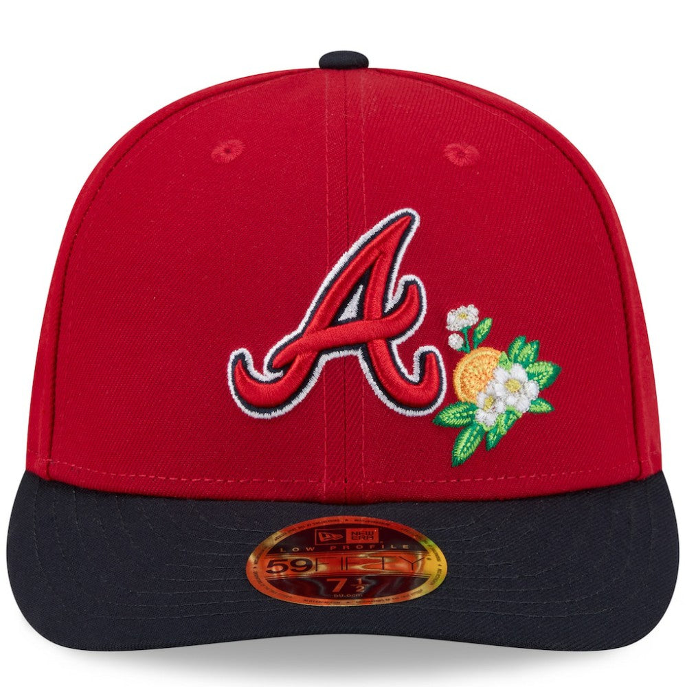 Atlanta Braves New Era 2026 Spring Training Low Profile 59FIFTY Fitted Hat - Red/Navy Hats