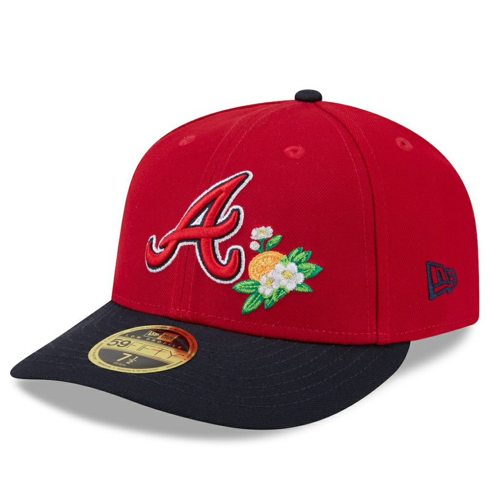 Atlanta Braves New Era 2026 Spring Training Low Profile 59FIFTY Fitted Hat - Red/Navy Hats