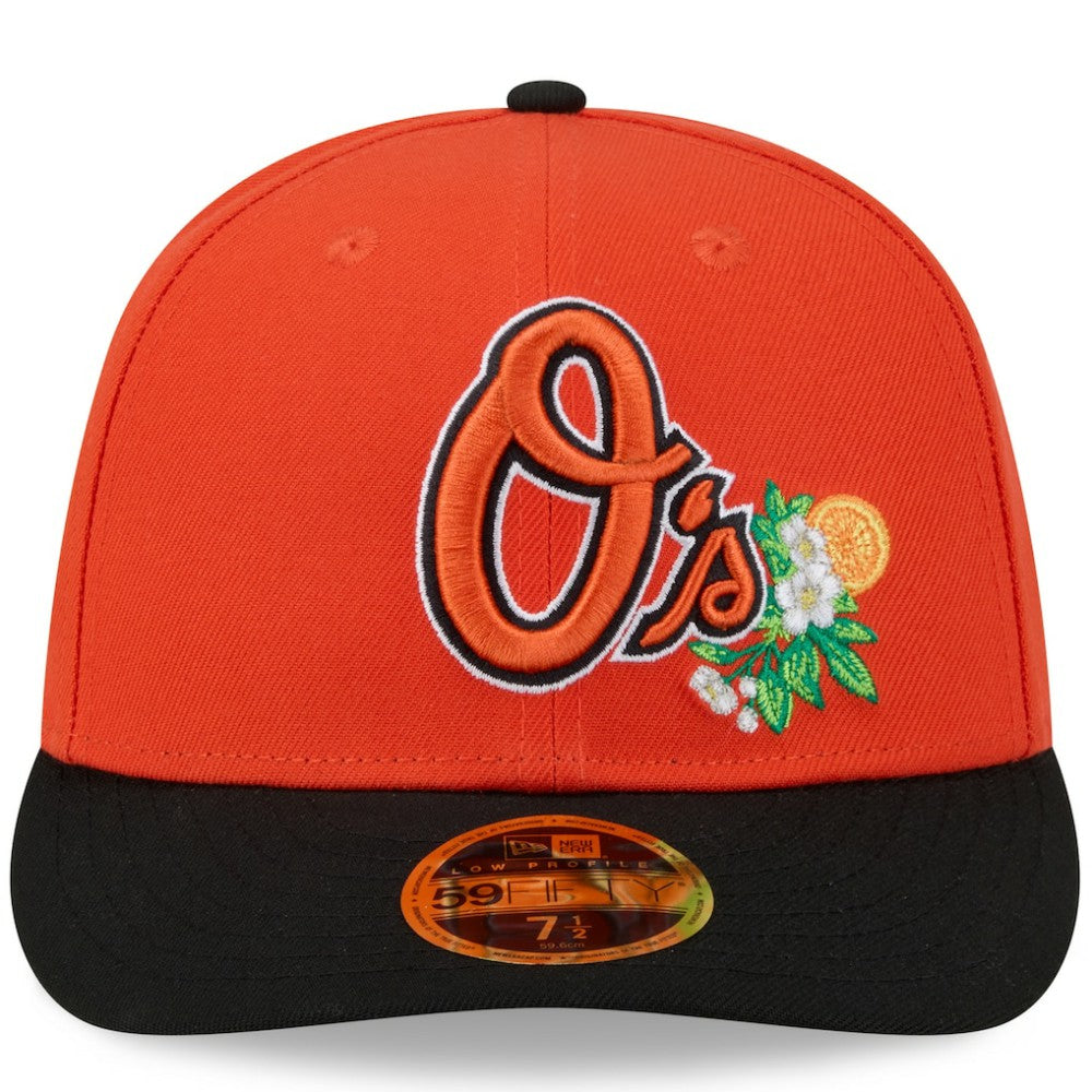 Baltimore Orioles New Era 2026 Spring Training Low Profile 59FIFTY Fitted Hat - Orange/Black Hats