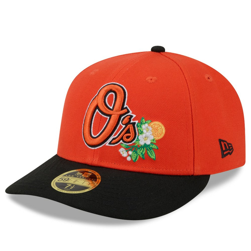 Baltimore Orioles New Era 2026 Spring Training Low Profile 59FIFTY Fitted Hat - Orange/Black Hats
