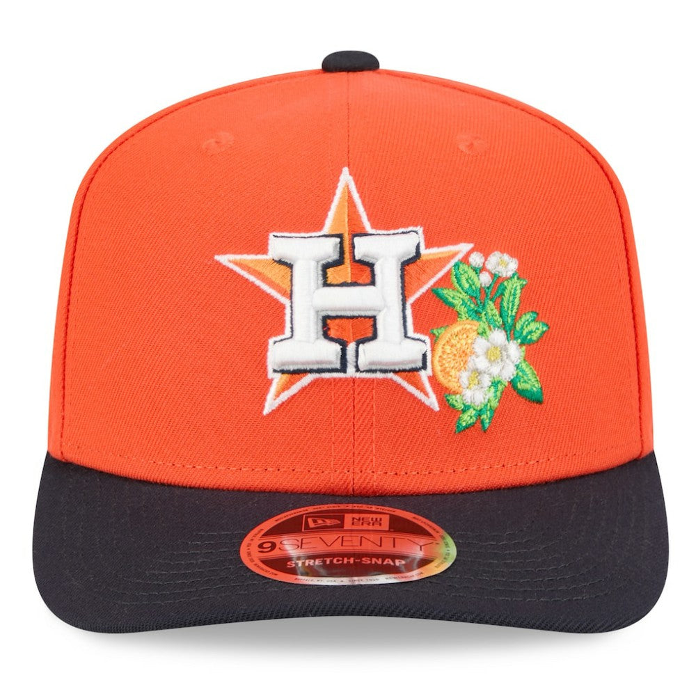 Houston Astros New Era 2026 Spring Training 9SEVENTY Adjustable Hat - Orange/Navy Hats