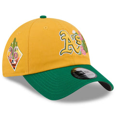 Athletics New Era 2026 Spring Training Casual Classic Adjustable Hat - Gold/Green Hats