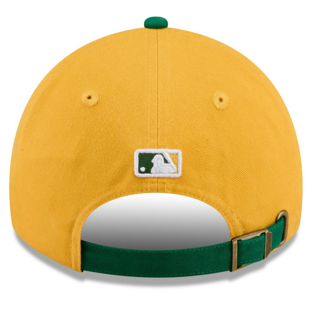 Athletics New Era 2026 Spring Training Casual Classic Adjustable Hat - Gold/Green Hats