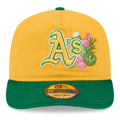 Athletics New Era Youth 2026 Spring Training 19TWENTY Adjustable Hat - Gold/Green Hats