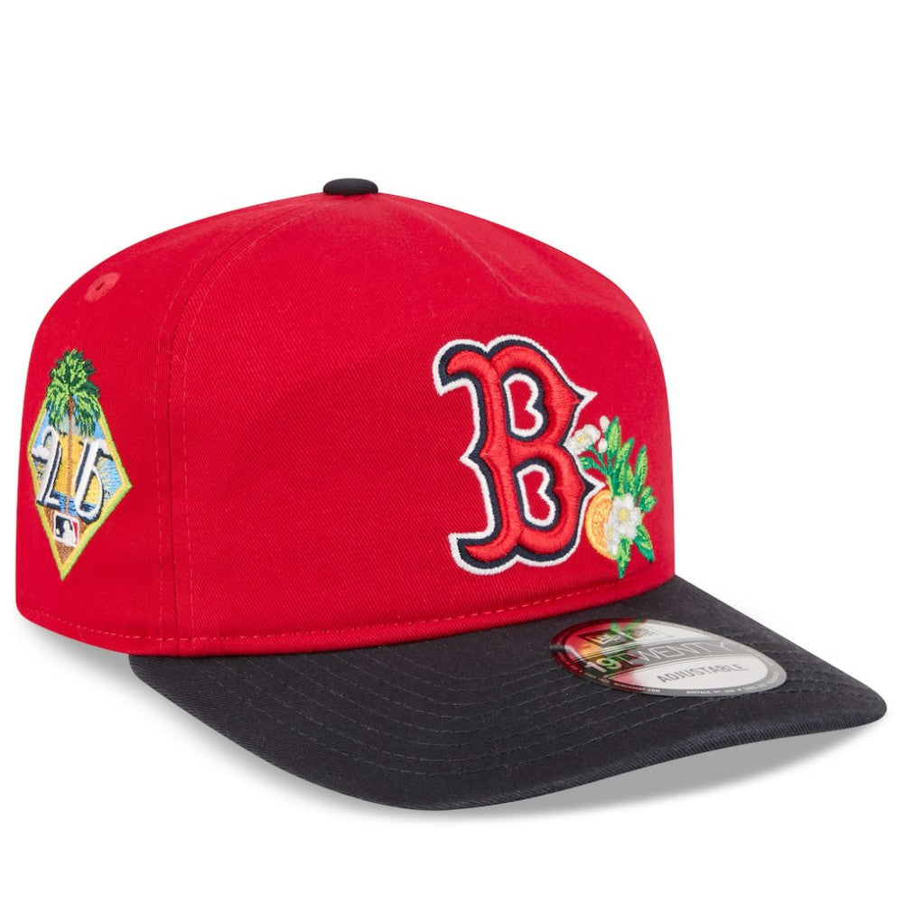 Boston Red Sox New Era Youth 2026 Spring Training 19TWENTY Adjustable Hat - Red/Black Hats