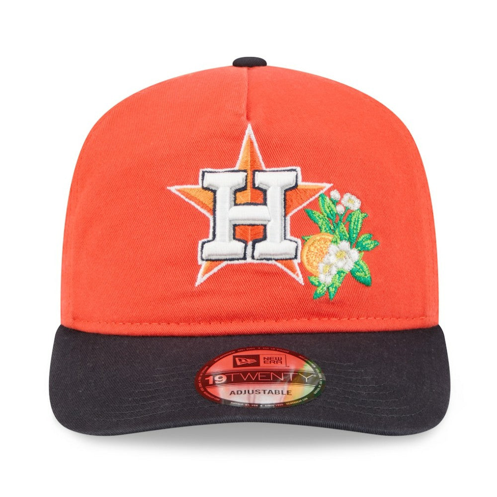 Houston Astros New Era Youth 2026 Spring Training 19TWENTY Adjustable Hat - Orange/Navy Hats