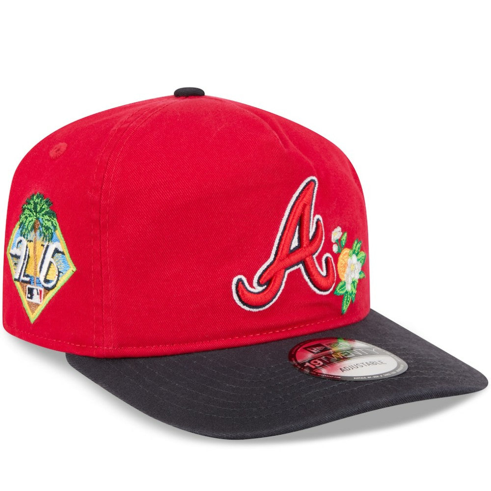 Atlanta Braves New Era 2026 Spring Training 19TWENTY Adjustable Hat - Red/Navy Hats