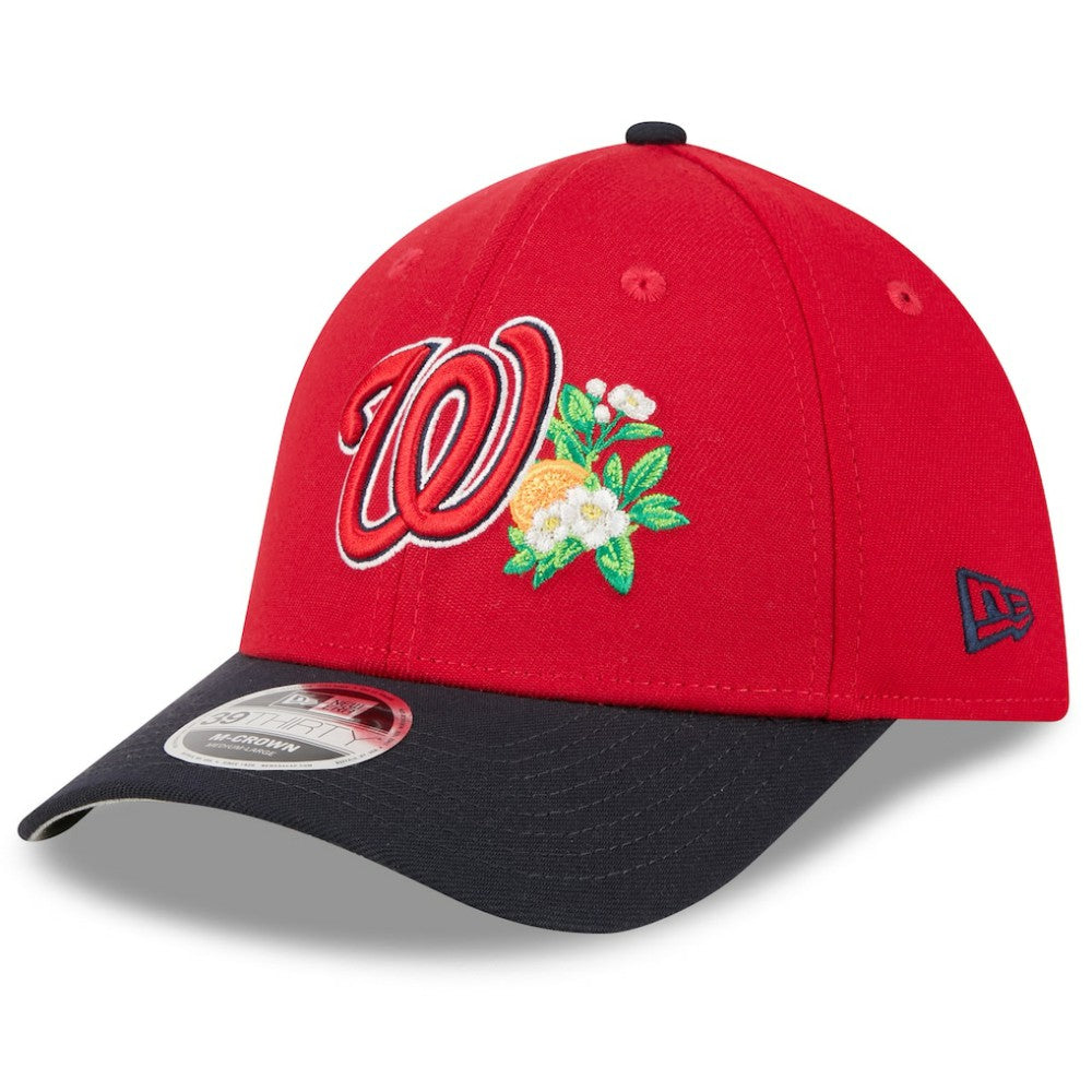 Washington Nationals New Era 2026 Spring Training M-Crown 39THIRTY Flex Hat - Red/Navy Hats