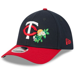 Minnesota Twins New Era 2026 Spring Training M-Crown 39THIRTY Flex Hat - Navy/Red Hats