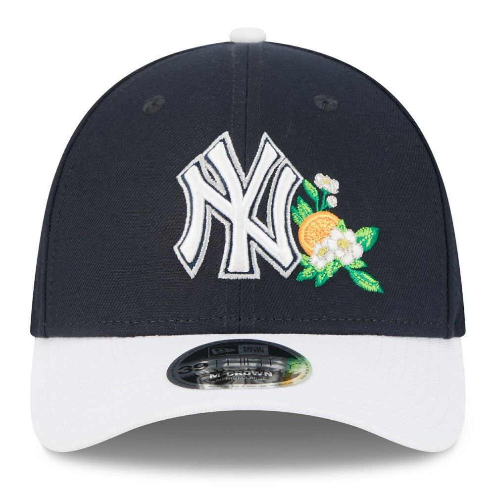 New York Yankees New Era 2026 Spring Training M-Crown 39THIRTY Flex Hat - Navy/White Hats