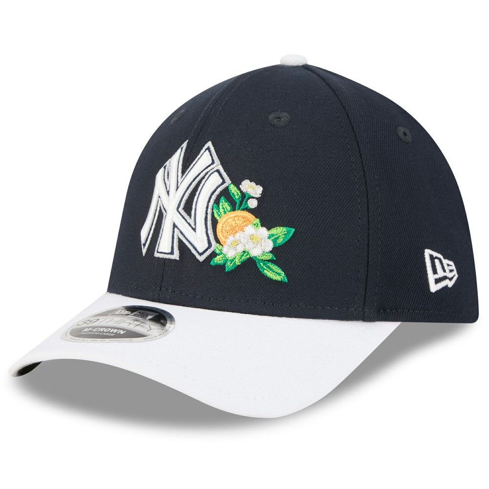 New York Yankees New Era 2026 Spring Training M-Crown 39THIRTY Flex Hat - Navy/White Hats