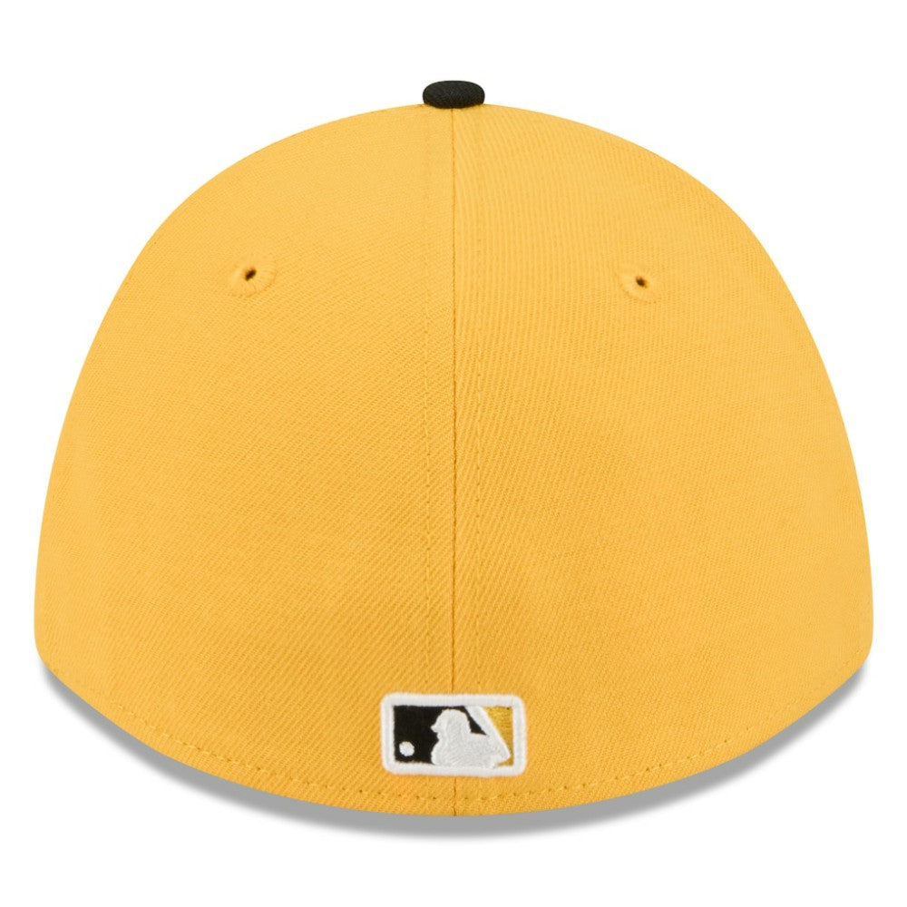 Pittsburgh Pirates New Era 2026 Spring Training M-Crown 39THIRTY Flex Hat - Gold/Black Hats