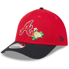 Atlanta Braves New Era 2026 Spring Training M-Crown 39THIRTY Flex Hat - Red/Navy Hats