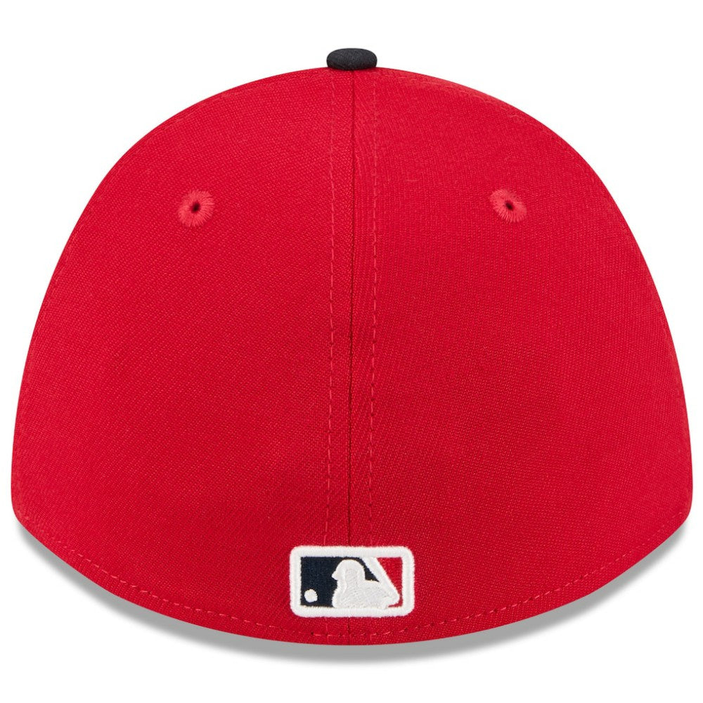 Atlanta Braves New Era 2026 Spring Training M-Crown 39THIRTY Flex Hat - Red/Navy Hats