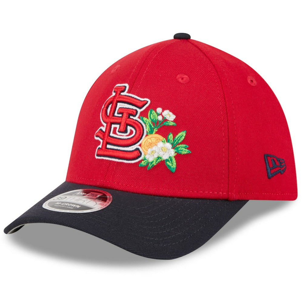 St. Louis Cardinals New Era 2026 Spring Training M-Crown 39THIRTY Flex Hat - Red/Navy Hats