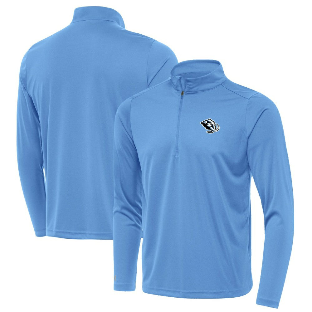 NHL Utah Mammoth Antigua Tribute Quarter-Zip Pullover - Powder Blue