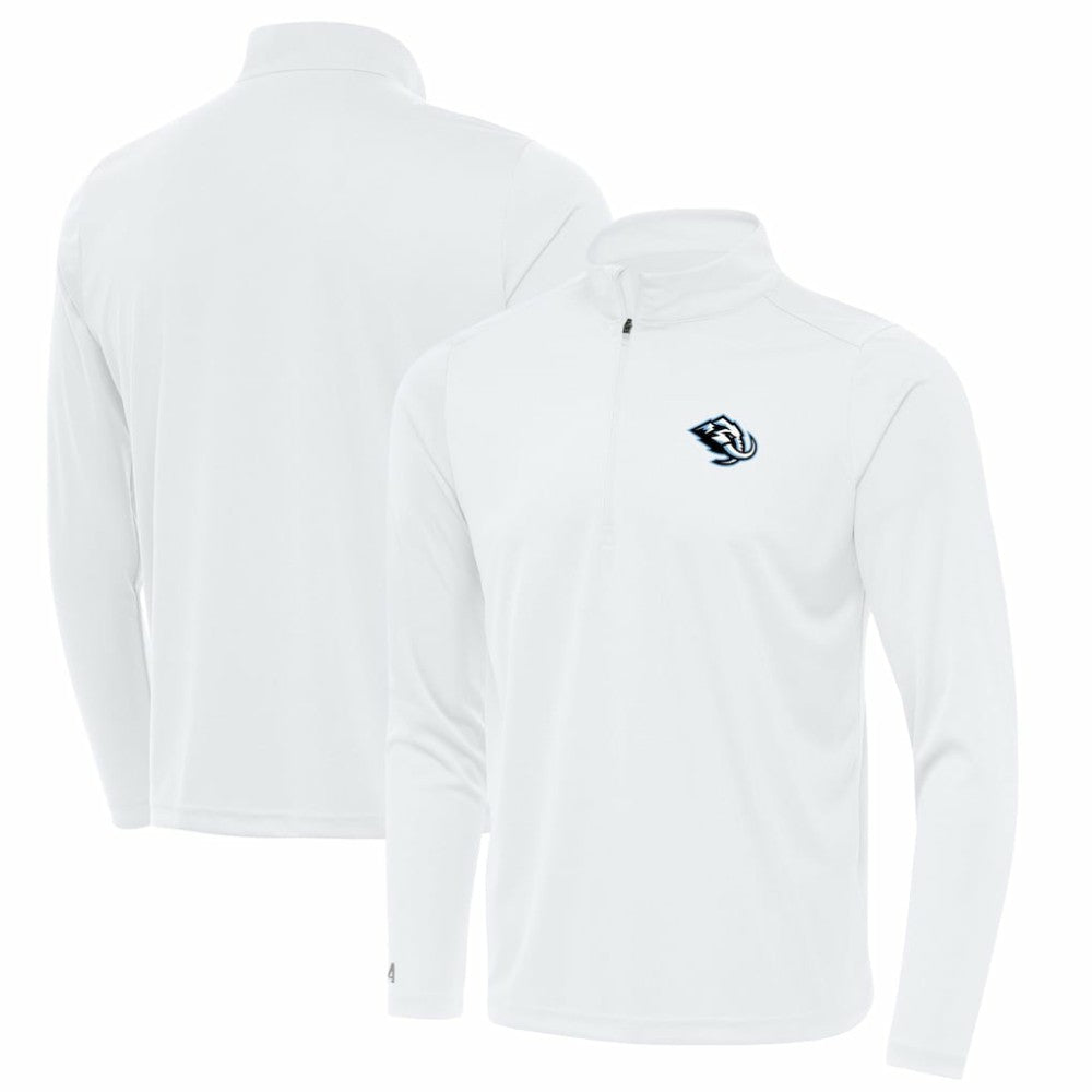 NHL Utah Mammoth Antigua Tribute Quarter-Zip Pullover - White