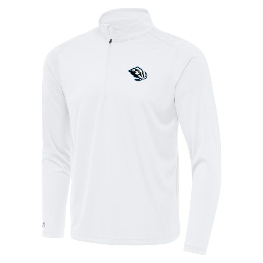 NHL Utah Mammoth Antigua Tribute Quarter-Zip Pullover - White
