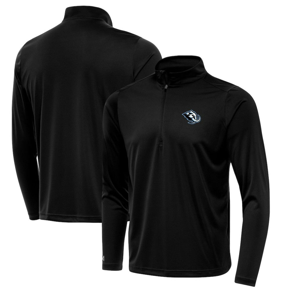 NHL Utah Mammoth Antigua Tribute Quarter-Zip Pullover - Black