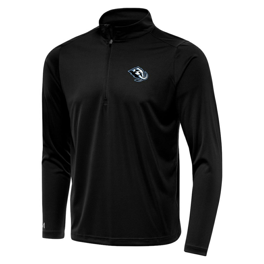 NHL Utah Mammoth Antigua Tribute Quarter-Zip Pullover - Black