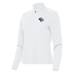 NHL Utah Mammoth Antigua Women's Tribute Half-Zip Pullover - White