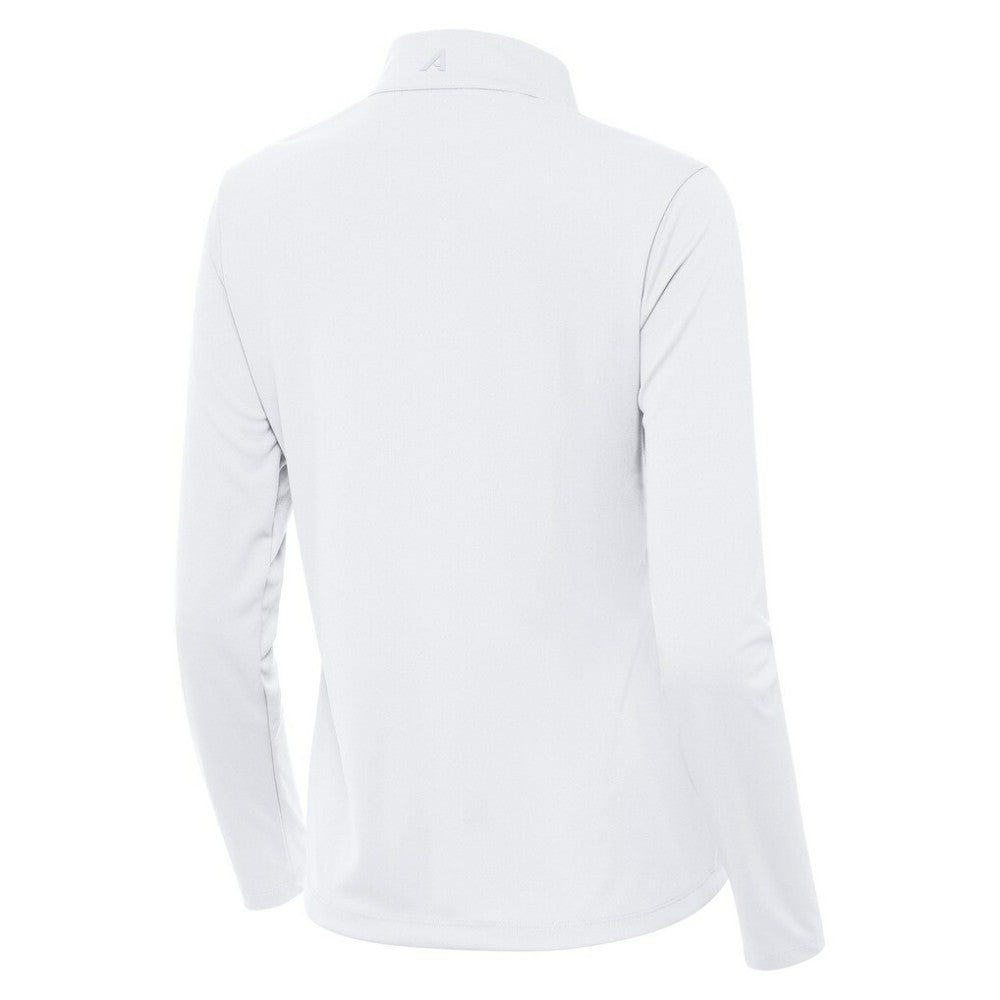 NHL Utah Mammoth Antigua Women's Tribute Half-Zip Pullover - White