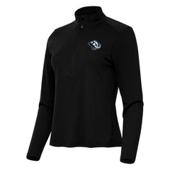 NHL Utah Mammoth Antigua Women's Tribute Half-Zip Pullover - Black