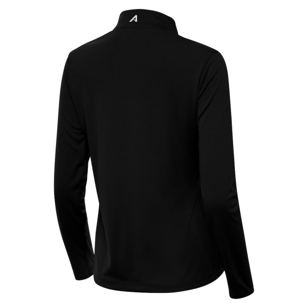 NHL Utah Mammoth Antigua Women's Tribute Half-Zip Pullover - Black