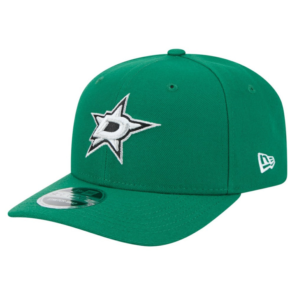NHL Dallas Stars New Era Logo Basic 9SEVENTY Adjustable Hat - Kelly Green
