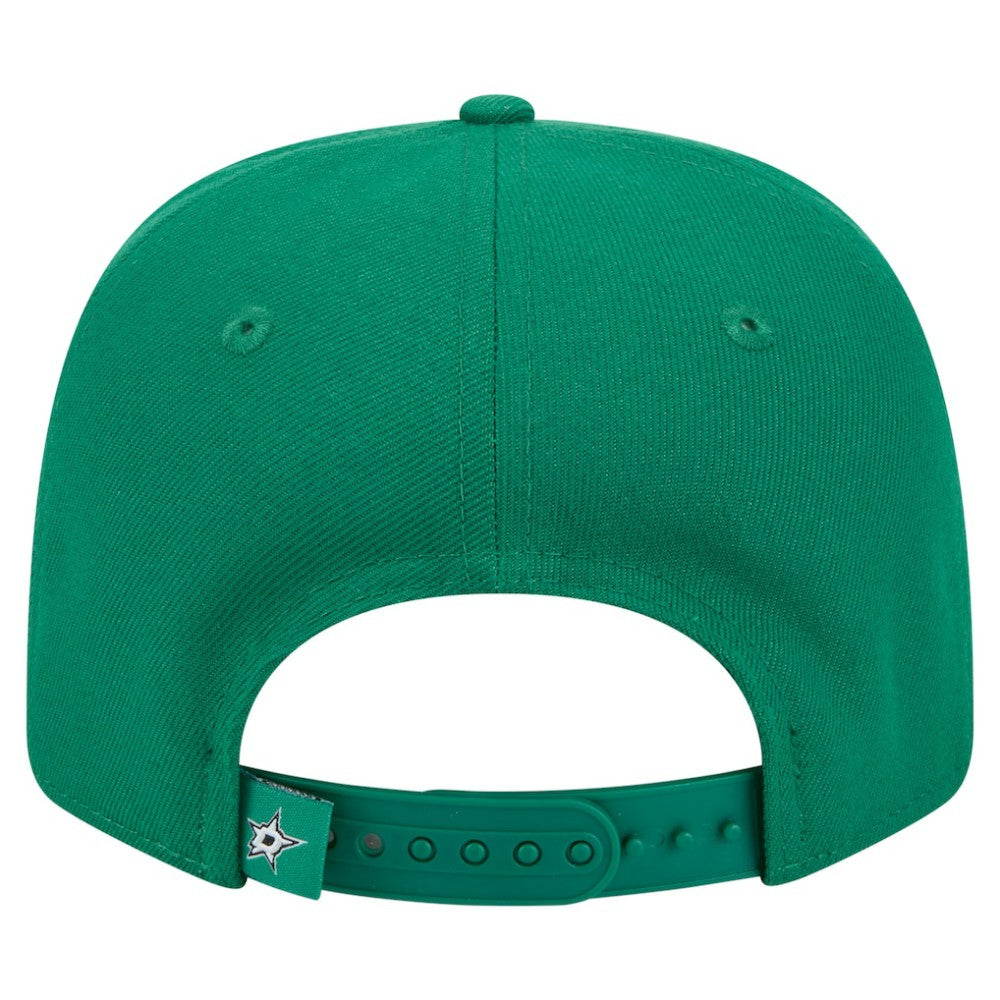 NHL Dallas Stars New Era Logo Basic 9SEVENTY Adjustable Hat - Kelly Green